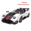 Технический Moc Car City Speed Champion Спортивный гоночный автомобиль Строительные блоки Кирпич Обучающие конструкторы Игрушки