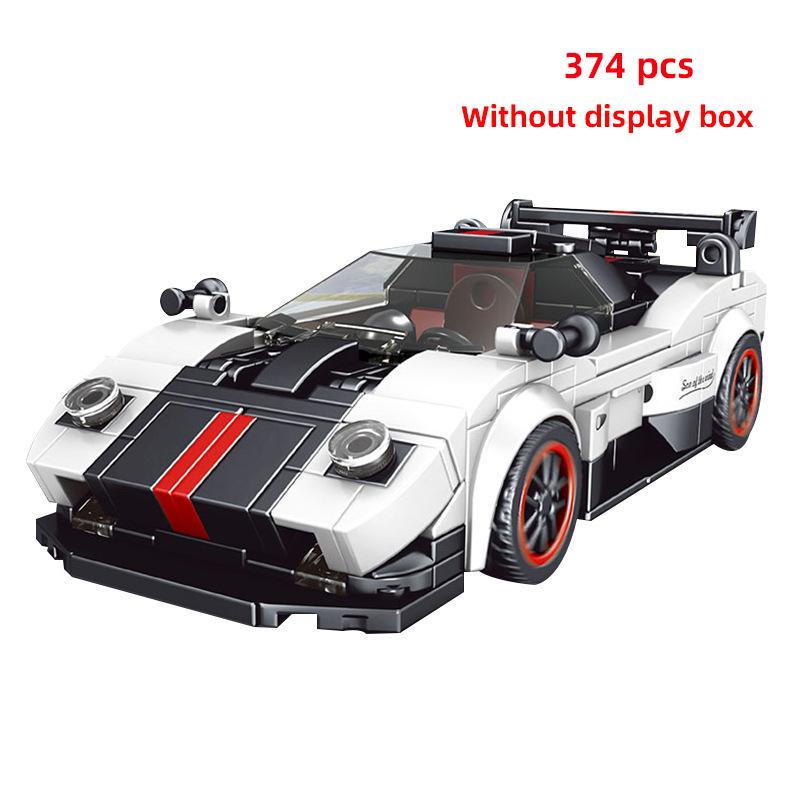 Технический Moc Car City Speed Champion Спортивный гоночный автомобиль Строительные блоки Кирпич Обучающие конструкторы Игрушки