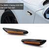 2 Pcs Smoke LED Side Marker Light Turn Signal Light Lamp  For BMW 3 Series E46 E60 E90 E92 E93 E87