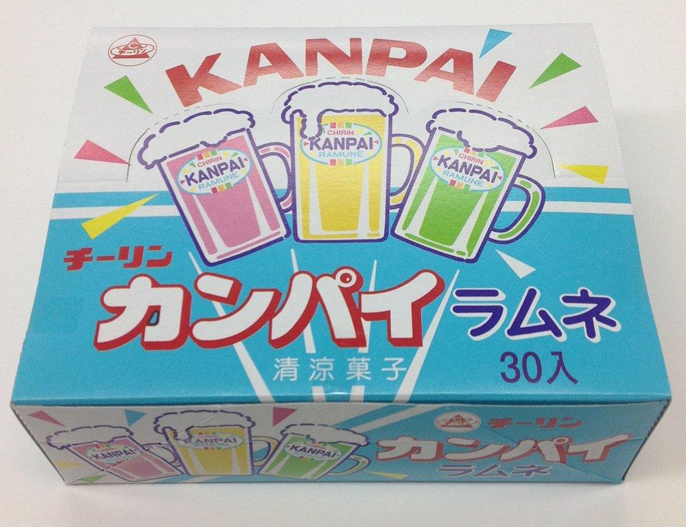 Кампай Рамунэ коробка 30 штук (конфетная игрушка)