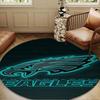 Philadelphia Eagles Round mat, Anti-slip Circle Carpet Chair rug For livingroom,Bedroom, doormat home decor Gift Christmas Gifts