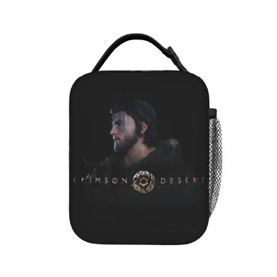 Crimson Desert Insulated Lunch Bags Thermal Bag Reusable,Meal Container Portable Tote Lunch Box Food Storage Bags Office