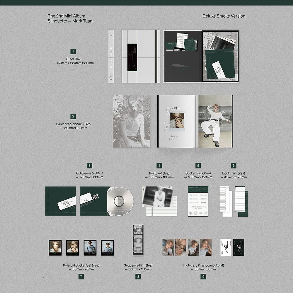 (Драгоценное / Делюкс вер.) Марк Туан (GOT7 МАРК) [Силуэт] 2-й мини-альбом