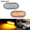 2pcs Euro Style Smoked Lens Amber LED Side Marker Lights For Volkswagen MK4 Golf Jetta Bora B5/B5.5 Passat or Beetle and GTI R32