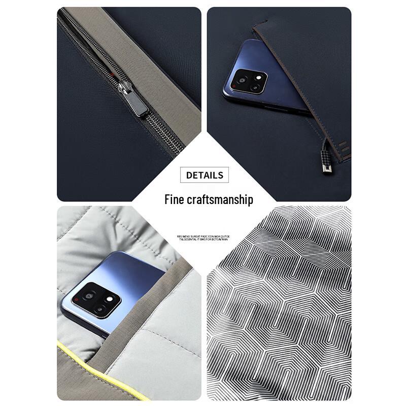 ROMON Мужская осенне-зимняя куртка с капюшоном на подкладке