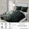 3pcs Geometric Light Pattern Bedding Set, for Teenagers and Adults Bedroom, 1*duvet Cover+2*pillowcase, for Single Bed