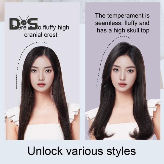 Электрическая щетка для укладки волос, вакуумный очиститель перхоти и расческа для придания объема с массажем кожи головы, быстрая зарядка Type-C, портативный инструмент для ухода за волосами