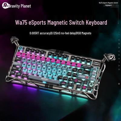 Магнитная игровая клавиатура Gravity Planet W75 PRO