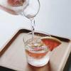With Cup Bedside Glass Water Carafe Heat-resistant Drink Pitcher Modern Tea Pot  For Single