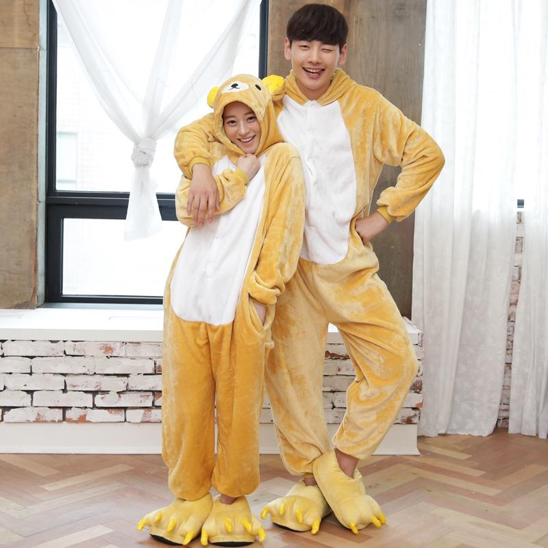 Kigurumi Wolf Cartoon Pajamas Jumpsuits Women Men Hooded Sleepwear Onesies Kids Children Animal Cosplay Costumes
