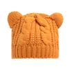 Women Knit Slouchy Cat Ears Woolen Hat  Chunky Baggy Hat Winter Soft Warm Ski Cap
