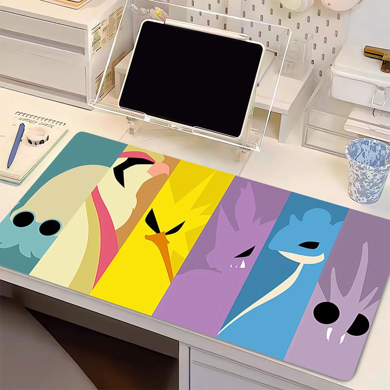 High-Quality Mouse Pad P-Pokemon accessories Computer keyboard gamer Designed specifically for e-sports Gamer Cabinet Mousepad