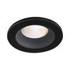 Black Round Recessed Spotlight Holder IP54