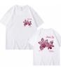 Casual T Shirt Oversize Funny Flower T Shirts Unisex Unisex TShirt Leaf Round Neck Short Sleeve Comfortable Tee Shirt