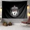 Liver-pool Crest Tapestry, Unique Design Tapestry, Wall Decor for Bedroom,Livingroom, Playroom,Heartwarming Fan Holiday Gifts