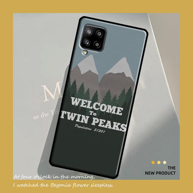Welcome To Twin Peaks Case For Samsung Galaxy A54 A34 A53 A13 A32 A52 A14 A51 A71 A23 A33 A73 A12 A22 A21S Coque