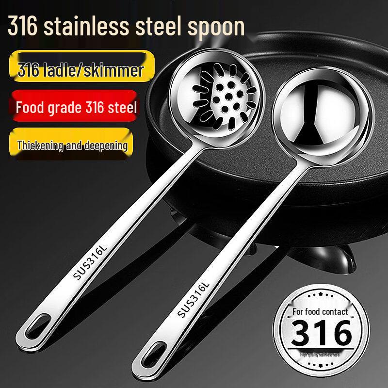 Biaoxing Food Grade 316 Stainless Steel Soup Spoon