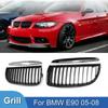 Car Front Grille Racing GrillFor BMW 3 Series E90 E91 323I 328I 335I 330I 325I 2005-2008 Single Gloss Black Grille