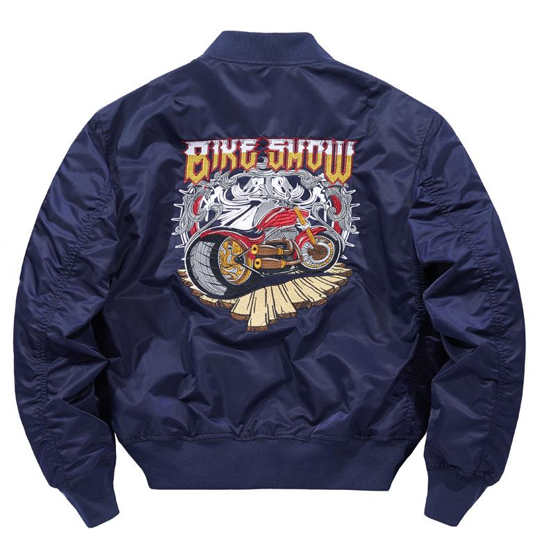 Outdoor Bomber Jacket Men's Spring and Autumn Military Overalls Embroidered Baseball Clothing Men's Sports Coat Trend