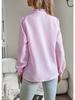 Diyun Women's Long-Sleeve Shirt - 2025 Spring/Summer Collection, European/American Style, Elegant Commuter Top