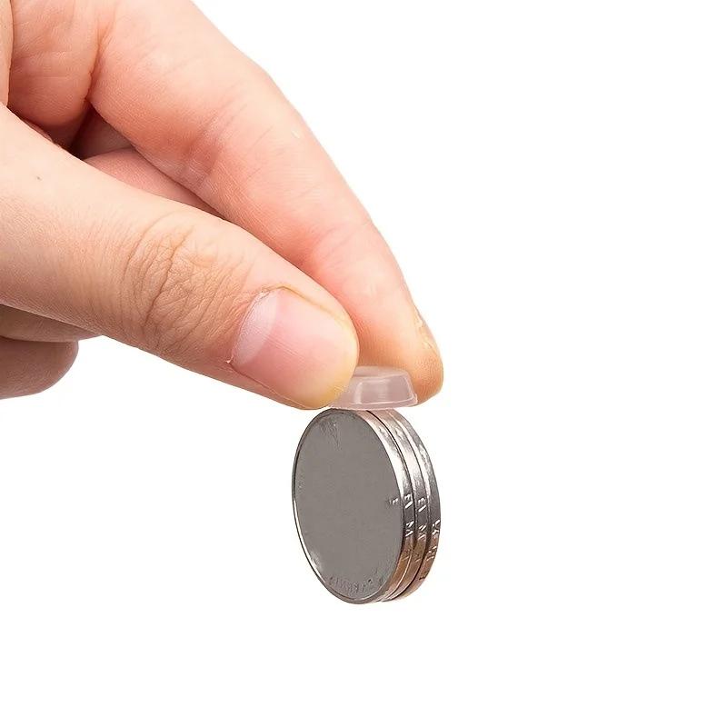 Прозрачный силиконовый противоударный гранулированный наполнитель для двери шкафа, противоударный наполнитель, бесшумная паста, буфер, противоскользящие гранулы с антиклеем