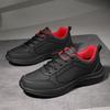 Мужская нескользящая спортивная обувь из синтетической кожи, модная походная обувь, легкая мягкая подошва, большой размер 39-48, кроссовки для бега