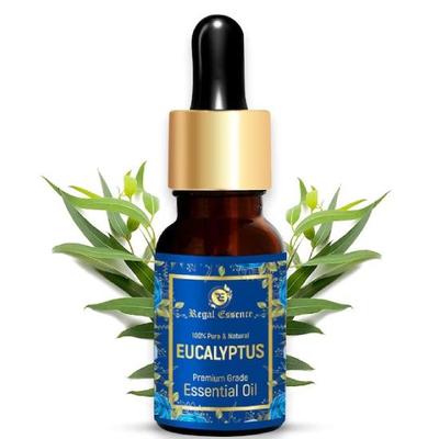 REGAL ESSENCE Эвкалиптовое масло | Эфирное масло эвкалипта | Эвкалиптовое масло от простуды и кашля, массажа, терапии кожи и ухода за волосами | 15 мл