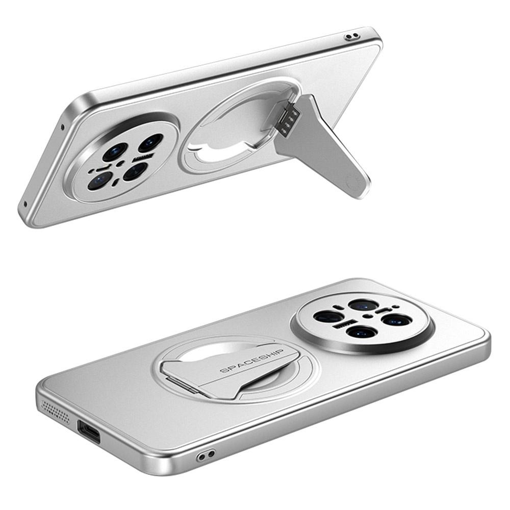 For Huawei Mate 70 Magnetic Case Hidden Kickstand Skin-Feel Matte PC TPU Phone Back Cover