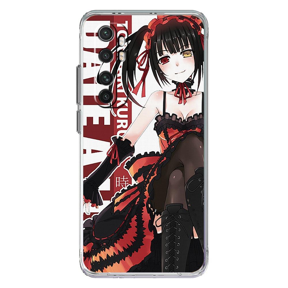 Чехол для телефона Date A Live с аниме Токисаки Куруми для Xiaomi Poco X3 NFC F3 M3 GT M4 Mi 11 Lite 5G Ultra 11T 11X 12 Pro 11i 12X