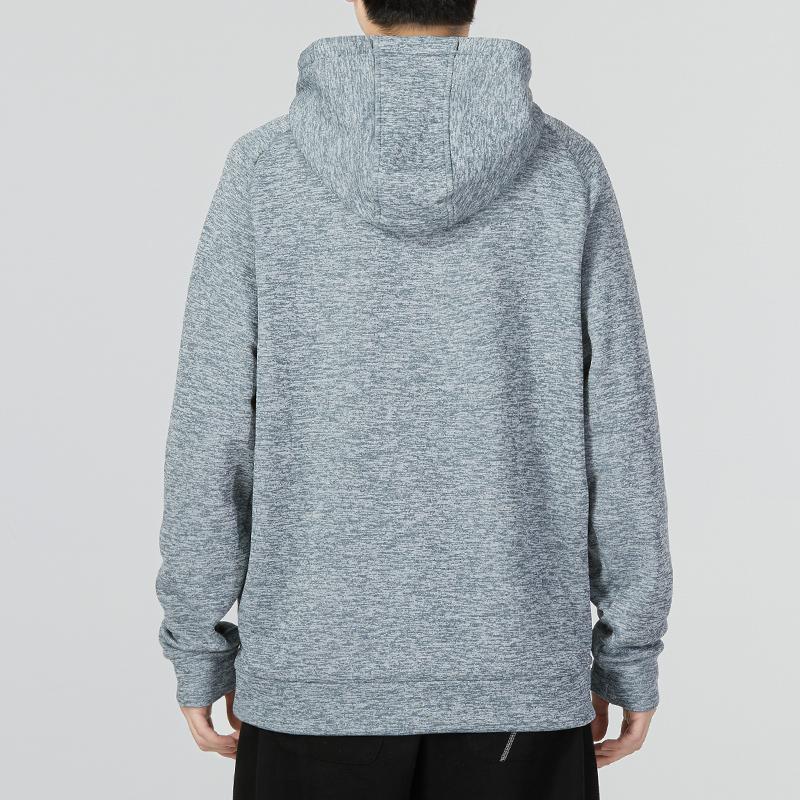 Under Armour Толстовка с капюшоном из флиса Twist HD с логотипом, однотонная, с длинным рукавом, с завязками, серая, 1373405-012