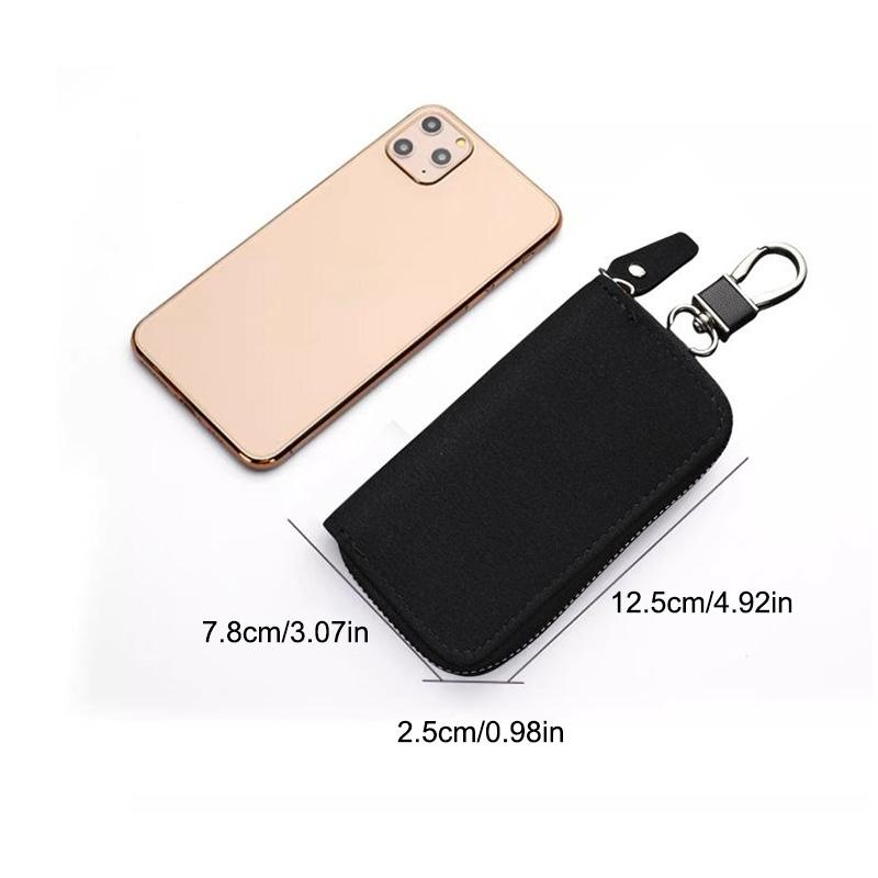 For BMW F10 F30 E39 X1 X2 X3 X4 X5 X6 Blocking Motorcycle Key Signal Blocker Pouch Multi-Color Anti-Theft Zipper Key Storage Bag