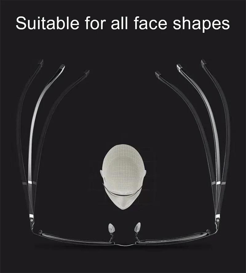 Деловые фотохромные мультифокальные очки для пресбиопии, мужские очки для чтения класса люкс, двойного назначения для дали и близи, с защитой от синего света