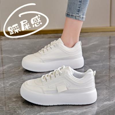 Женская обувь 2024 года, популярная зимняя спортивная обувь на толстой подошве, нескользящая и износостойкая, новая нишевая спортивная обувь для бега