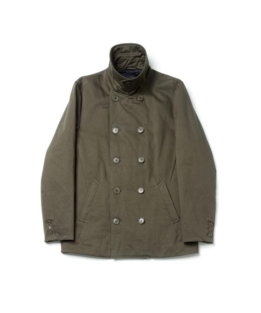 HATCHINGROOM Pea Coat Khaki