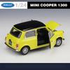 Welly 1/24 MINI COOPER 1300 Модель автомобиля из сплава Литой металл Классический Мини Автомобиль Модель Транспортного средства Симуляция Коллекция Детская Игрушка Подарок