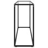 VidaXL Стол-консоль Прозрачный 120x35x75 см Закаленное стекло