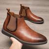 Men Chelsea Boots Retro Comfortable Fashion Men Boots