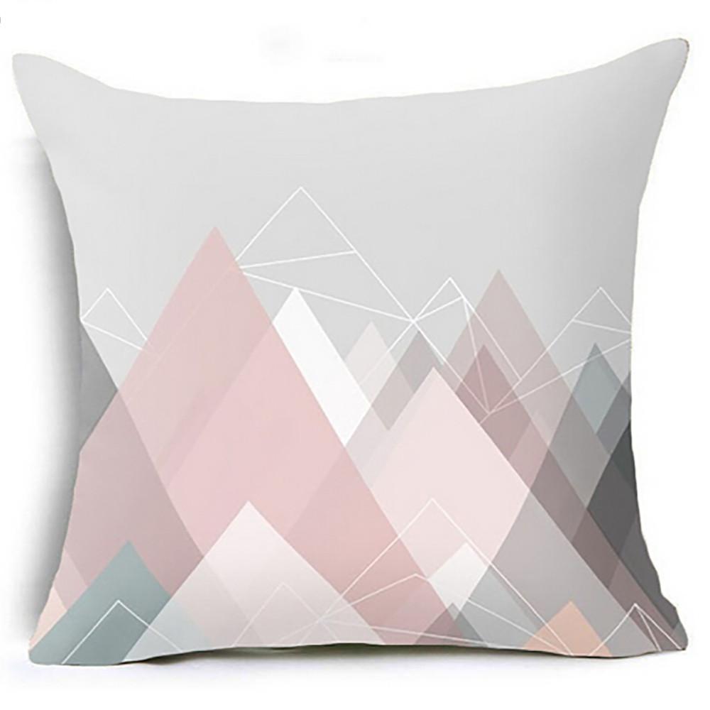 Geometric Pillow Case Waist Cushion Cover Sofa Home Decor
