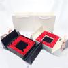 Gift Box Exquisite Workmanship East To Use Cardboard Artificial Rose Flower Jewelry Holder Valentine's Day Accessories