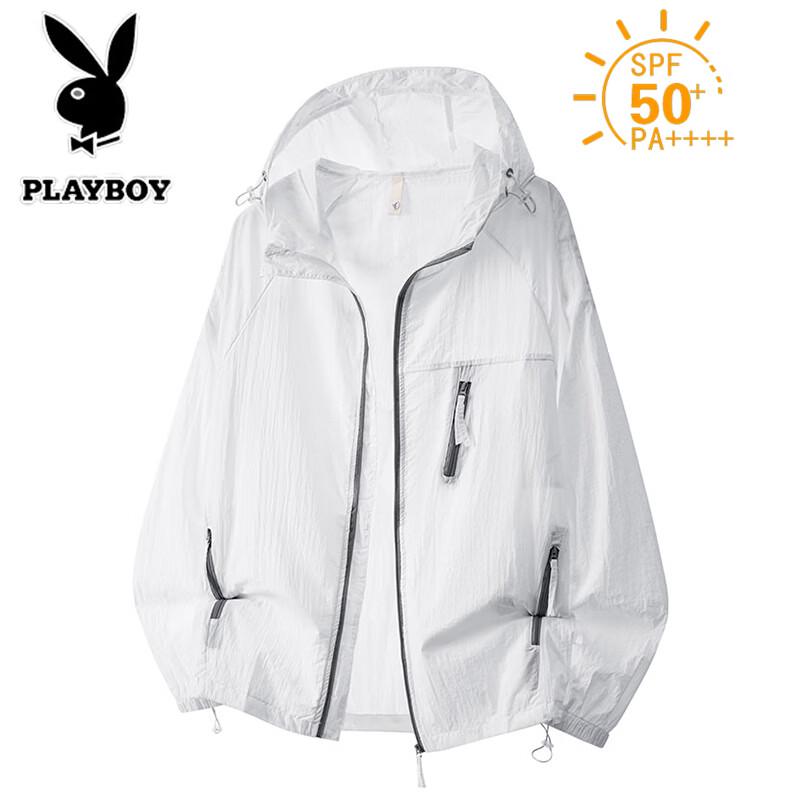 PLAYBOY Мужская куртка с капюшоном, защищающая от солнца, быстросохнущая