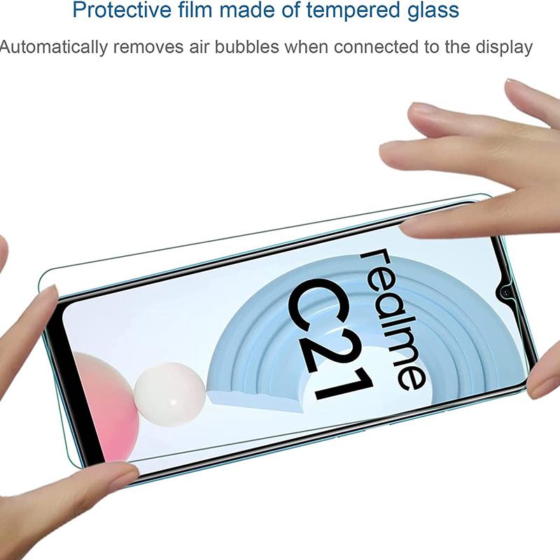 2 шт. Realme 9 5G/9 Pro/9i прозрачное стекло Защитная пленка из закаленного стекла для Realme 9 Pro + C11 C12 C15 C17 C25 C35 Защитное защитное стекло