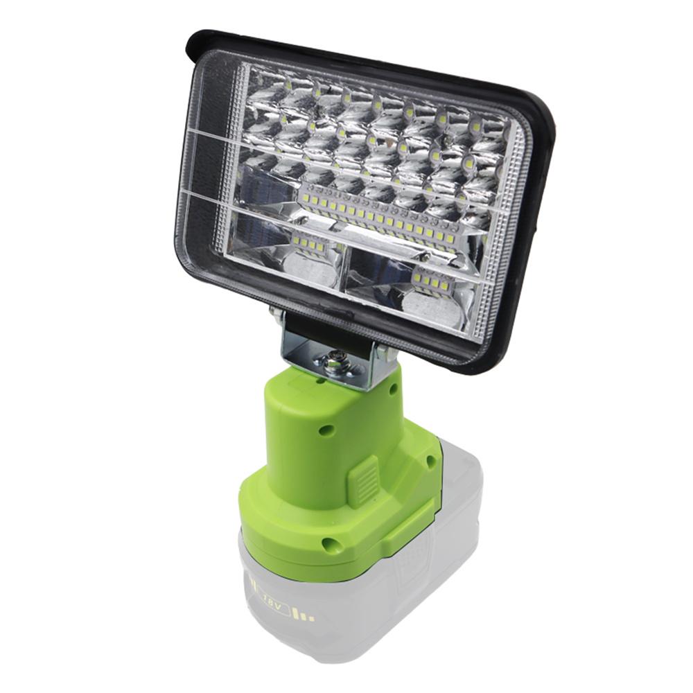 5" 144W Cordless LED Work Light Lamp For Ryobi 18V Li-Ion Battery ONE+ P189 P108