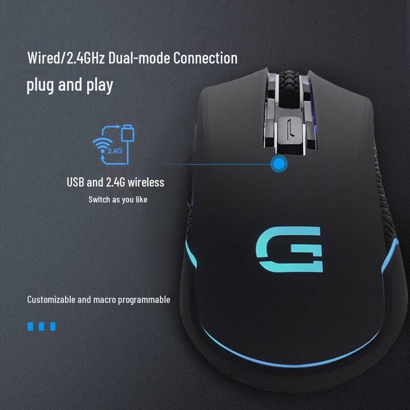 Dell MS420DS Dual-Mode Rechargeable RGB Gaming Mouse