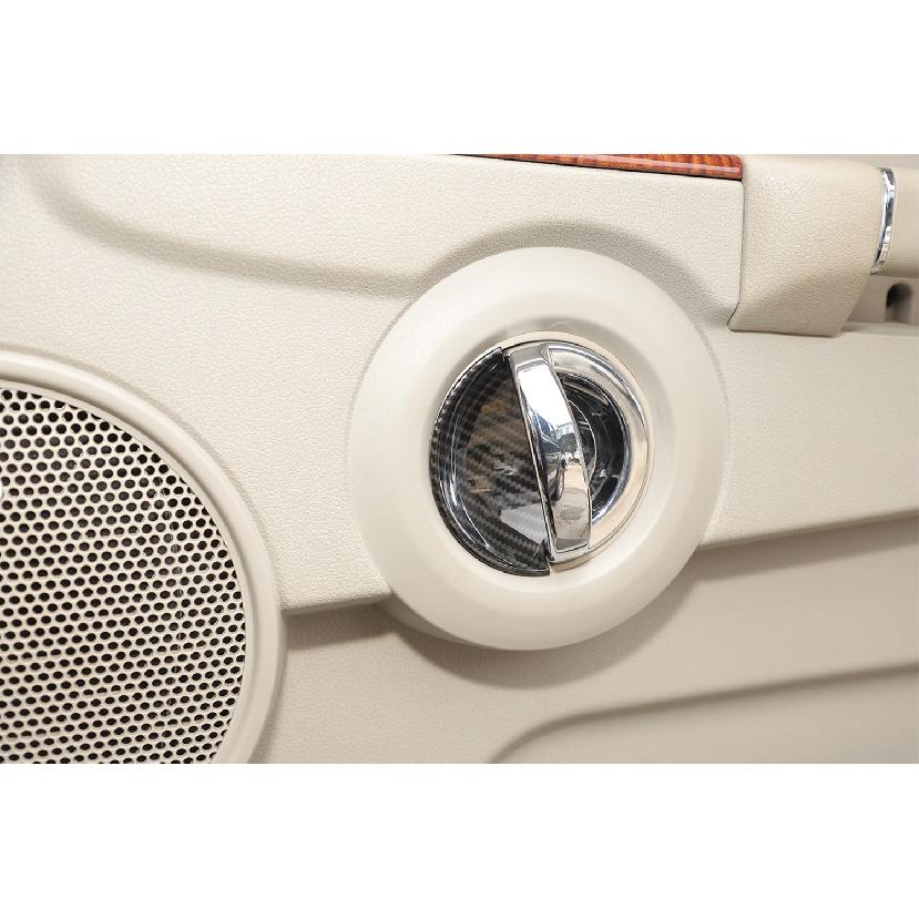 Car Inner Door Handle Bowl Decoration Cover Stickers Trim Frame for Jeep Liberty 1999-2006 Auto Interior Mouldings