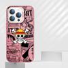 Мягкий чехол для iPhone 11 12 13 Pro Max 14 15 16 Plus 16e One Piece Логотип Кости