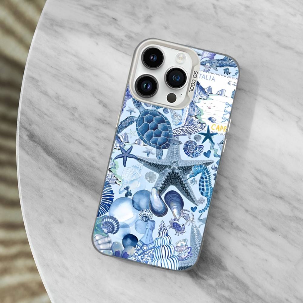 Чехол для телефона с рисунком акулы в море для iPhone 13, 15, 14, 16, 12, 11, Mini, MAXXS, Pro, SE, Белый матовый ударопрочный чехол