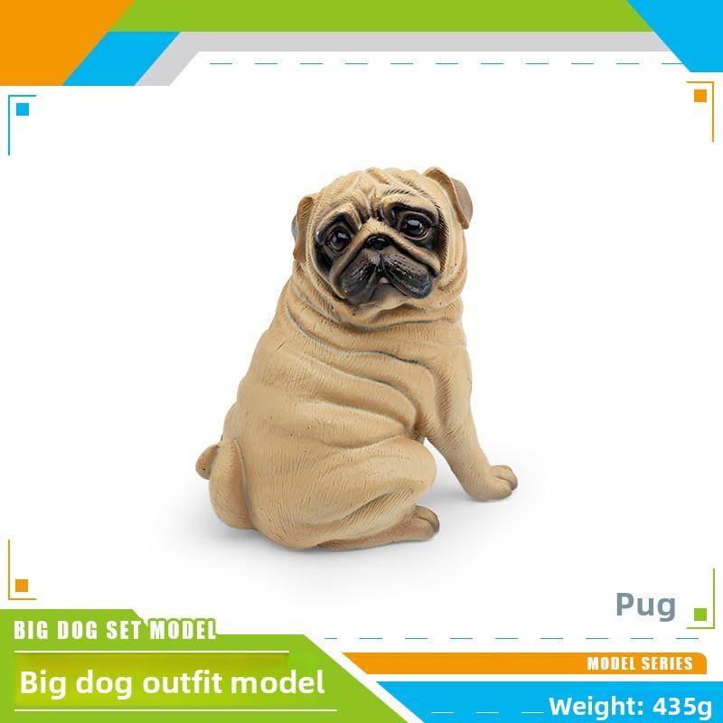Realistic Dog Model Pvc Collectors Pet Figurine For Home Decor And Gift Ideas