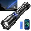 New Flashlight Powerful 16000 Lumens Military Strongest Handy Light USB Rechargeable LED IPX6 Waterproof High Brightness Flashlight 5 Mode Dimming