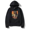 Cat Pattern Hoodie Horror Halloween Printed Hoodie Men's Wool New Hoodie Retro Hoodie Men's Sportswear