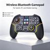 Мультиплатформенный беспроводной Bluetooth-геймпад с экраном и гироскопом - Совместим с Switch, ПК, Android, iOS